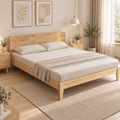 Classic Wooden Bedframe | Durable & Elegant Design
